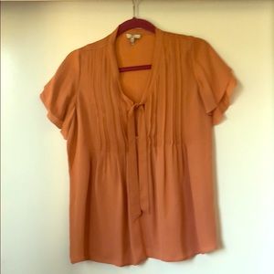 Joie Silk Flutter Sleeve Top